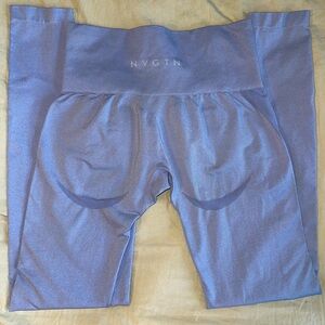 NVGTN Periwinkle Contour Seamless Leggings S